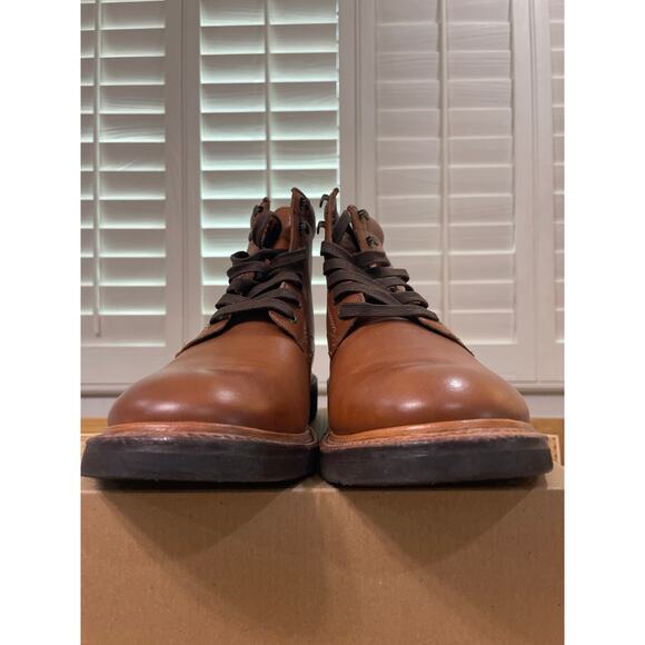 Frye Men's Gordon Lace Up Casual Boots Brown Soft Leather Size 10 NWOB Comfy - Picture 8 of 11